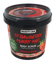 BEAUTY JAR Strawberry, Marry Me! šveitiklis, 200 g