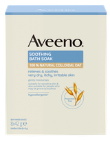 AVEENO Soothing Bath Soak 42g vonios druska, 8 vnt.