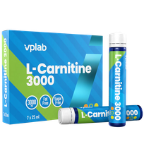 VPLAB L-Carnitine 3000 25ml buteliukai, 7 vnt.