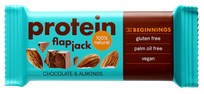 THE BEGINNINGS FlapJacks baltyminis šokolado ir migdolų skonio batonėlis, 60 g