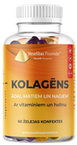 VESELĪBAS PIRAMĪDA  odai plaukams, nagams, kaulams guminukai, 60 vnt.