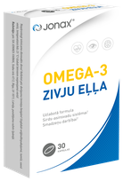JONAX Omega-3  kapsulės, 30 vnt.