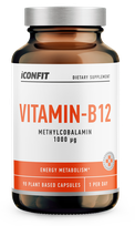 ICONFIT Vitamin B12 kapsulės, 90 vnt.
