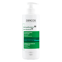 VICHY Dercos Anti Dandruff, normaliai ir riebiai odai, šampūnas, 390 ml