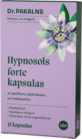DR. PAKALNS miego ir nervų sistemos palaikymui kapsulės, 15 vnt.