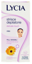 LYCIA Delicate Touch depiliacinės vaško juostelės, 20 vnt.
