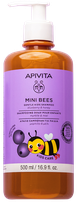 APIVITA Mini Bees Gentle Kids šampūnas, 500 ml