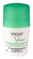 VICHY Antiperspirant jautriai odai antiperspirantas, 50 ml