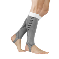 TONUS ELAST 0408-02 Active, pilkos/baltos, 2 ūgis, 3 dydis kompresinės kojinės, 1 pora