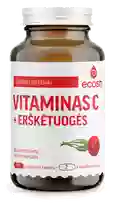 ECOSH Vitaminas C su erškėtuogėmis kapsulės, 90 vnt.