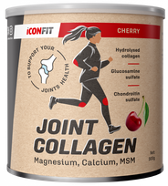 ICONFIT Joint Collagen Cherry sąnariams milteliai, 300 g