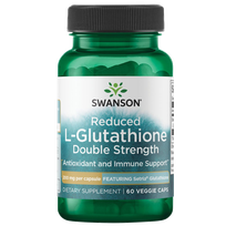 SWANSON L-Glutationas redukuotas, virškinimui,  kapsulės, 60 vnt.