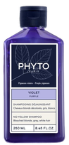 PHYTO PHYTO Purple No Yellow šviesių dažytų plaukų šampūnas, 250 ml