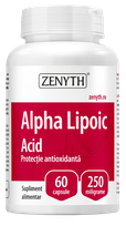 ZENYTH Alpha Lipoic Acid kapsulės, 60 vnt.