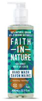 FAITH IN NATURE Coconut skystas muilas, 400 ml