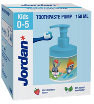 JORDAN Kids Pump (0-5) dantų pasta, 150 ml