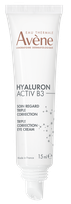 AVENE Hyaluron Activ B3 Triple corrective paakių kremas, 15 ml