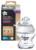 TOMMEE TIPPEE Natural Start 0 mėn+ su sterilizavimo funkcija buteliukas, 150 ml