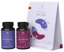 SAPIENS Multivitaminų Kompleksas Moterims tabletės, 60 vnt.