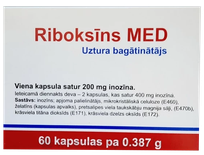 RIBOKSĪNS MED Riboksins MED tabletės, 60 vnt.
