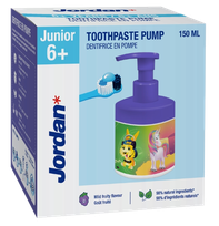 JORDAN Kids Pump (6-12) dantų pasta, 150 ml