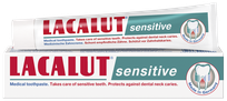 LACALUT Sensitive dantų pasta, 75 ml