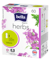 BELLA Panty Herbs Verbena įklotai, 60 vnt.