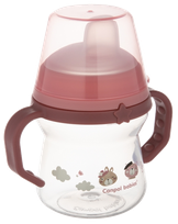 CANPOL BABIES FirstCup Bonjour Paris 6mėn+ rožinis puodeliai su rankenomis, 150 ml