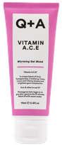 Q+A Vitamin A.C.E Warming Gel  kaukė, 75 ml
