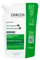VICHY Dercos Technique Anti-Dandruff nuo pleiskanų šampūnas, 500 ml