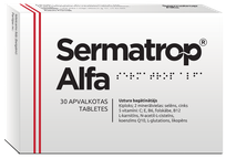 SERMATROP ALFA tabletės, 30 vnt.