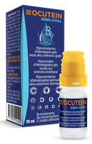 OCUTEIN   Ribo-Hyal paakių gelis, 10 ml