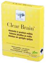NEW NORDIC Clear Brain tabletės, 60 vnt.