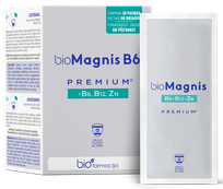 BIOFARMACIJA Biomagnis B6 Premium milteliai, 28 vnt.