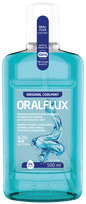 ORALFLUX Original gaivaus mėtų skonio burnos skalavimo skystis, 500 ml