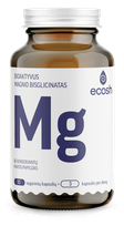 ECOSH bioaktyvus Magniu su Vitaminu B6 kapsulės, 90 vnt.