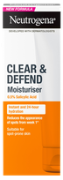 NEUTROGENA Clear&Defend Oil-free veido kremas, 50 ml