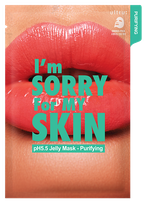 I'M SORRY FOR MY SKIN švytėjimo ir gaivumo suteikianti veido kaukė, 33 ml
