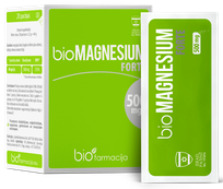 BIOFARMACIJA Bio Magnesium Forte 500 mg paketėliai, 20 vnt.