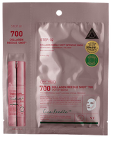 VT COSMETICS Collagen Reedle Shot 700 2-Step, giliai drėkinanti veido kaukė, 1 vnt.