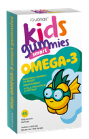 JONAX Omega-3 Smart Gummies kramtomosios pastilės, 45 vnt.