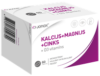 JONAX KALCIS + MAGNIS + CINKAS tabletės, 60 vnt.