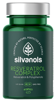 SILVANOLS Resveratrol Complex  kapsulės, 60 vnt.