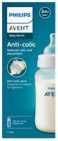 PHILIPS Avent „Anti-colic“ 3m+ buteliukai, 1 vnt.