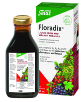 FLORADIX  skysta geležies ir vitaminų formulė, skystis, 250 ml