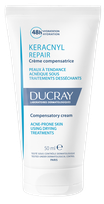 DUCRAY Keracnyl Repair Compensatory veido kremas, 50 ml