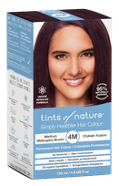 TINTS OF NATURE T4M Medium Mahagony Brown plaukų dažai, 130 ml