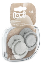 LOVI Harmony Boy, 6-18 m, berniukams čiulptukas, 2 vnt.