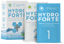 BIOFARMACIJA Hydro Forte milteliai, 6 vnt.