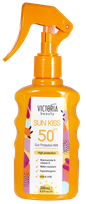 VICTORIA BEAUTY Sun Kiss SPF50 purškiamas apsauginis kremas nuo saulės, 200 ml